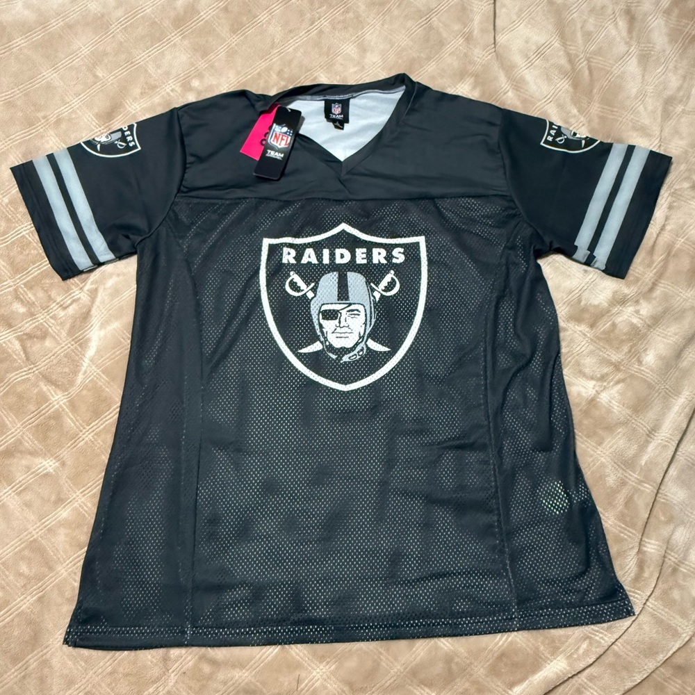Raiders Black Mesh Jersey